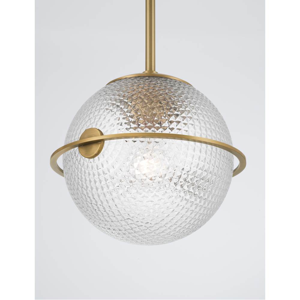 Minka-Lavery 10125-732 Legacy Brass Luniva 9'' 1-light Mini Pendant Image 5