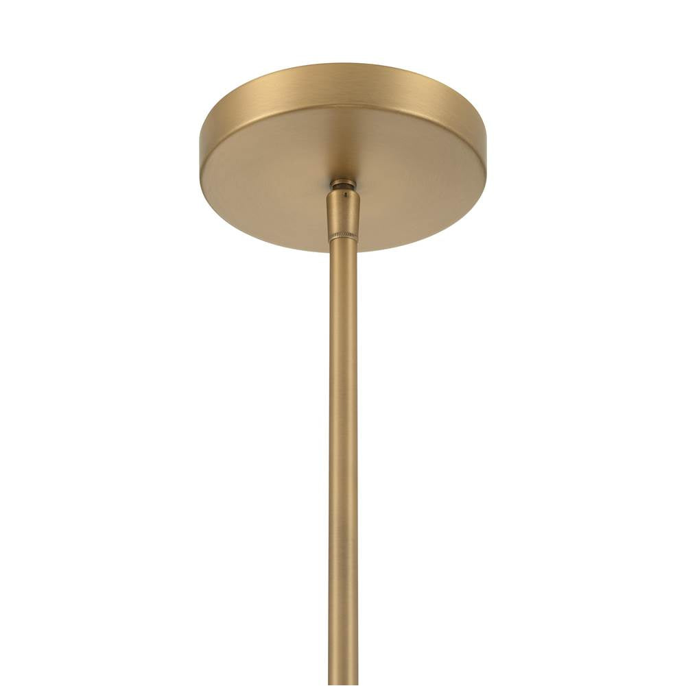 Minka-Lavery 10126-732 Legacy Brass Luniva 8'' 1-light Mini Pendant Image 3