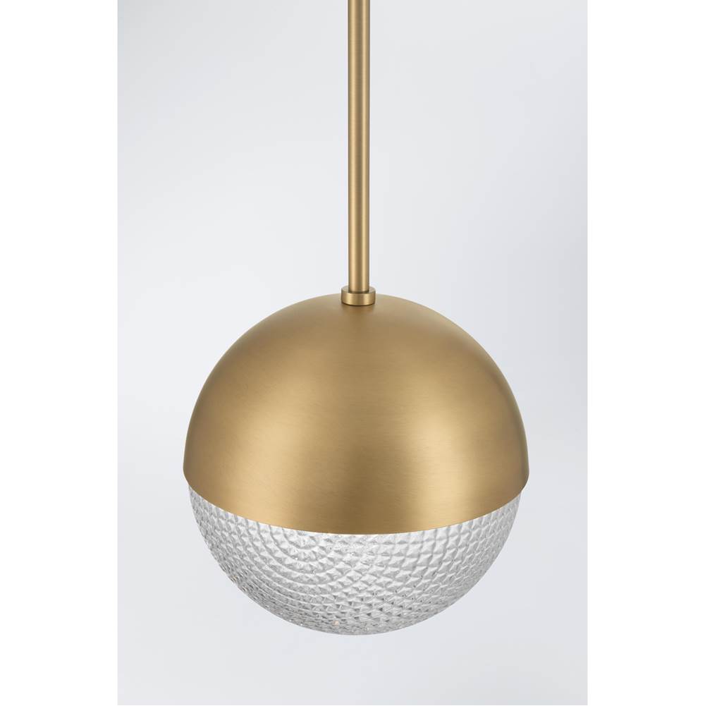 Minka-Lavery 10126-732 Legacy Brass Luniva 8'' 1-light Mini Pendant Image 7