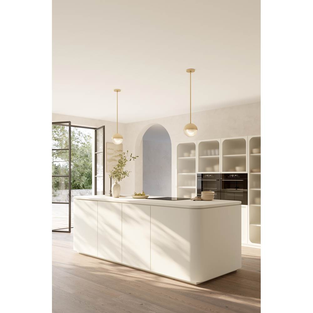 Minka-Lavery 10126-732 Legacy Brass Luniva 8'' 1-light Mini Pendant Image 5