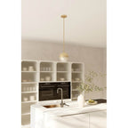 Minka-Lavery 10126-732 Legacy Brass Luniva 8'' 1-light Mini Pendant Image 4