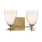 Minka-Lavery 10252-732 Legacy Brass Elowen 13.25'' 2-light Vanity Image 1