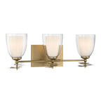 Minka-Lavery 10253-732 Legacy Brass Elowen 21.75'' 3-light Vanity Image 1