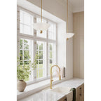 Minka-Lavery 10255-732 Legacy Brass Elowen 15'' 3-light Semi-flush Mount Image 3