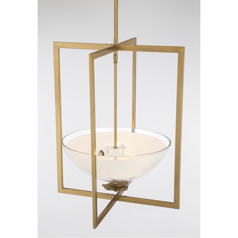 Minka-Lavery 10256-732 Legacy Brass Elowen 18'' 3-light Pendant Image 5