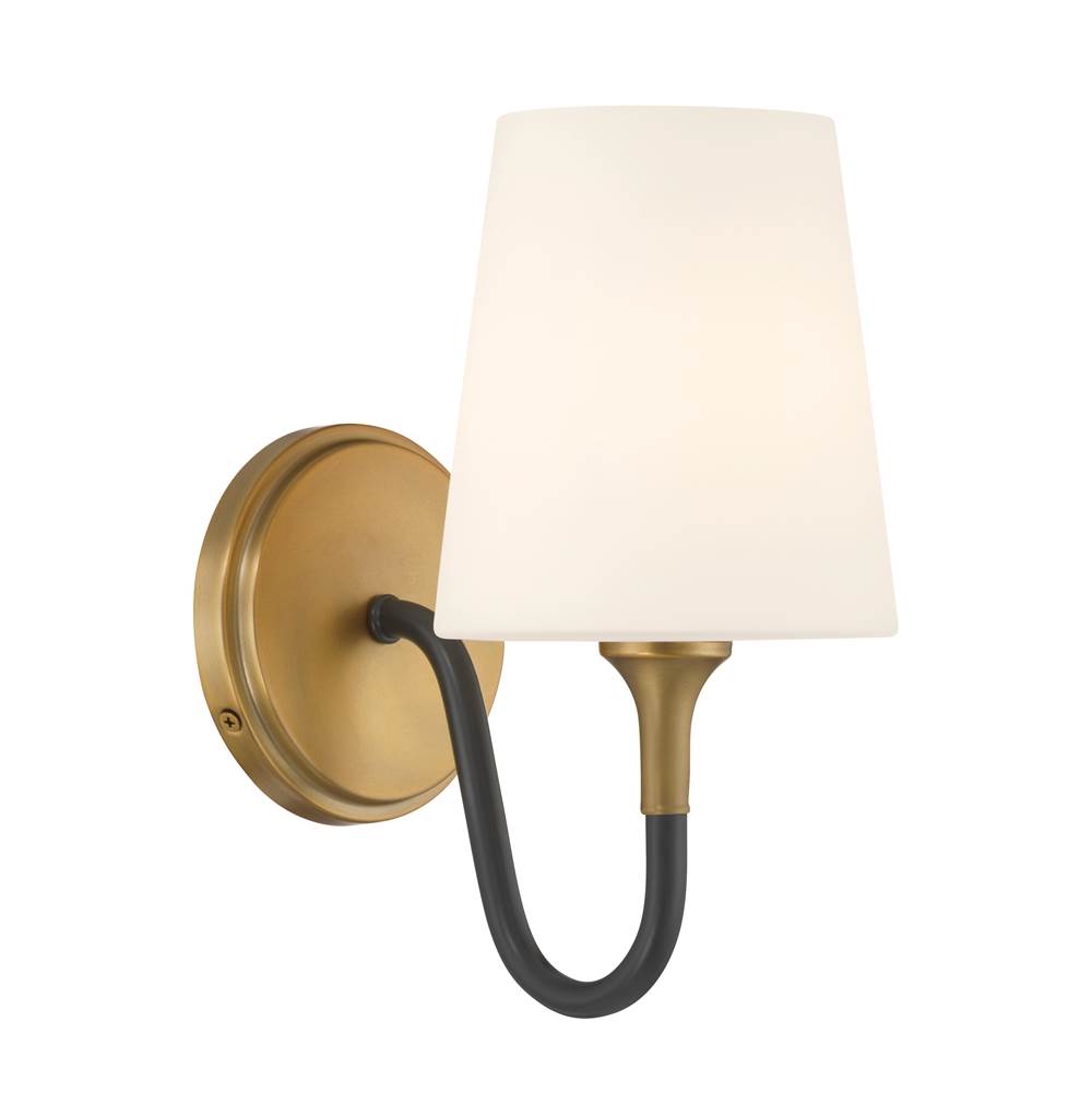 Minka-Lavery 10271-876 Legacy Brass Brienne 10.75'' High 1-light Bath Sconce Image 1