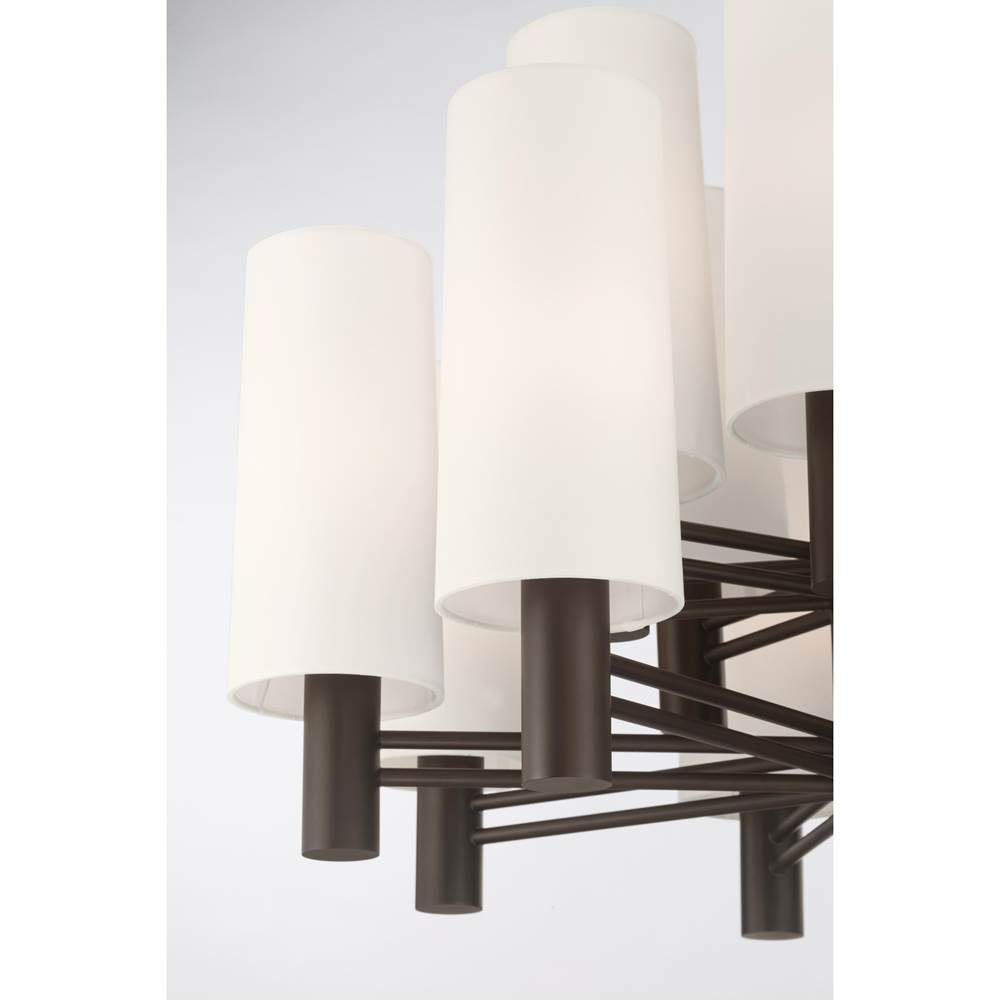 Minka-Lavery 10286-860 Dark Bronze Draxen 34'' 16-light Chandelier Image 6