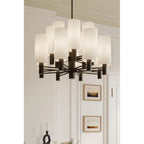 Minka-Lavery 10286-860 Dark Bronze Draxen 34'' 16-light Chandelier Image 3