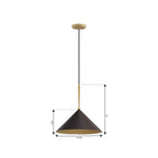 Minka-Lavery 10315-855 Legacy Brass Cortan 16'' 1-light Pendant Image 2