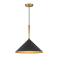 Minka-Lavery 10315-855 Legacy Brass Cortan 16'' 1-light Pendant Image 1