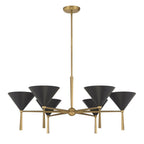 Minka-Lavery Cortan 36'' 6-light Chandelier