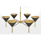 Minka-Lavery 10316-855 Legacy Brass Cortan 36'' 6-light Chandelier Image 6
