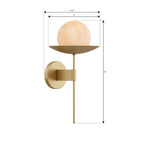 Minka-Lavery 10380-732 Legacy Brass Olenne 18'' High 1-light Wall Sconce Image 2