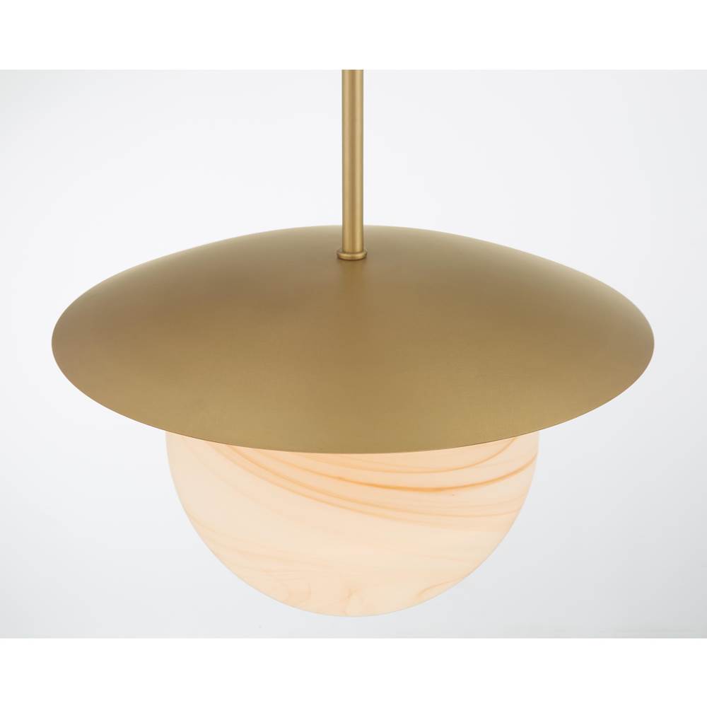 Minka-Lavery 10385-732 Legacy Brass Olenne 14'' 1-light Pendant Image 7