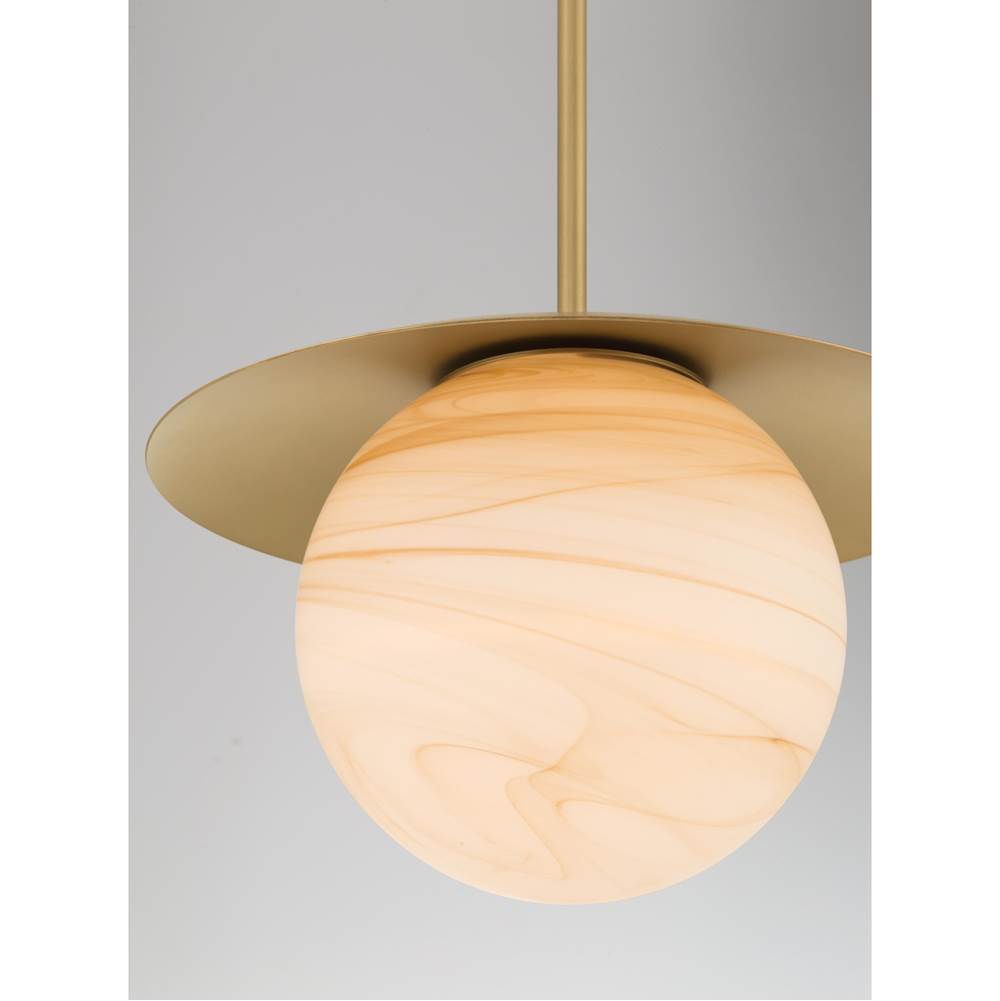 Minka-Lavery 10385-732 Legacy Brass Olenne 14'' 1-light Pendant Image 6