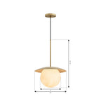 Minka-Lavery 10385-732 Legacy Brass Olenne 14'' 1-light Pendant Image 2