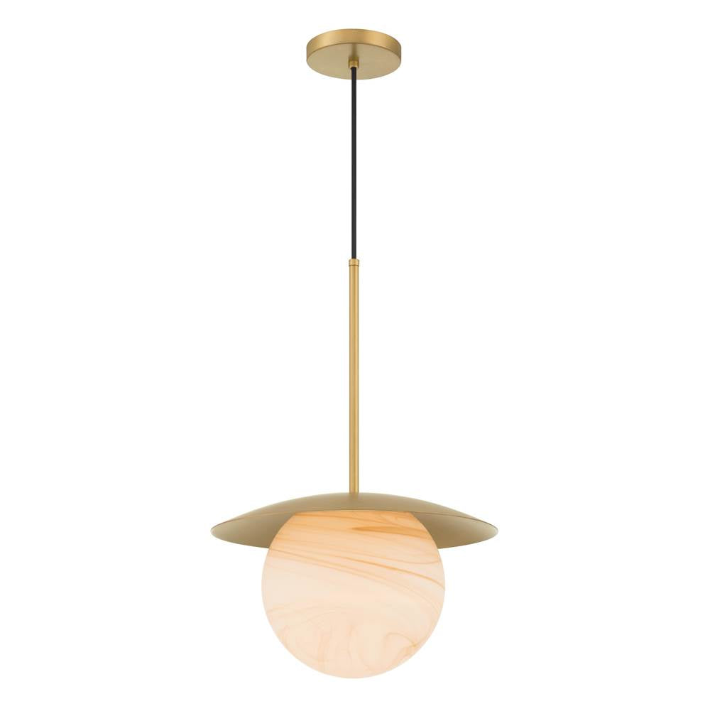 Minka-Lavery 10385-732 Legacy Brass Olenne 14'' 1-light Pendant Image 1