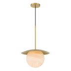 Minka-Lavery 10385-732 Legacy Brass Olenne 14'' 1-light Pendant Image 1