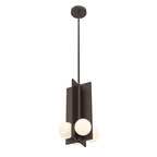 Minka-Lavery 10416-860-L Dark Bronze Vestra 10.5'' Led Pendant Image 7