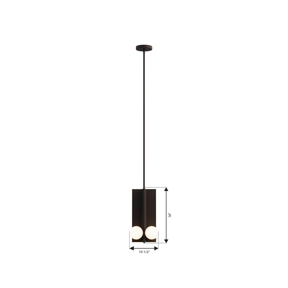 Minka-Lavery 10416-860-L Dark Bronze Vestra 10.5'' Led Pendant Image 2