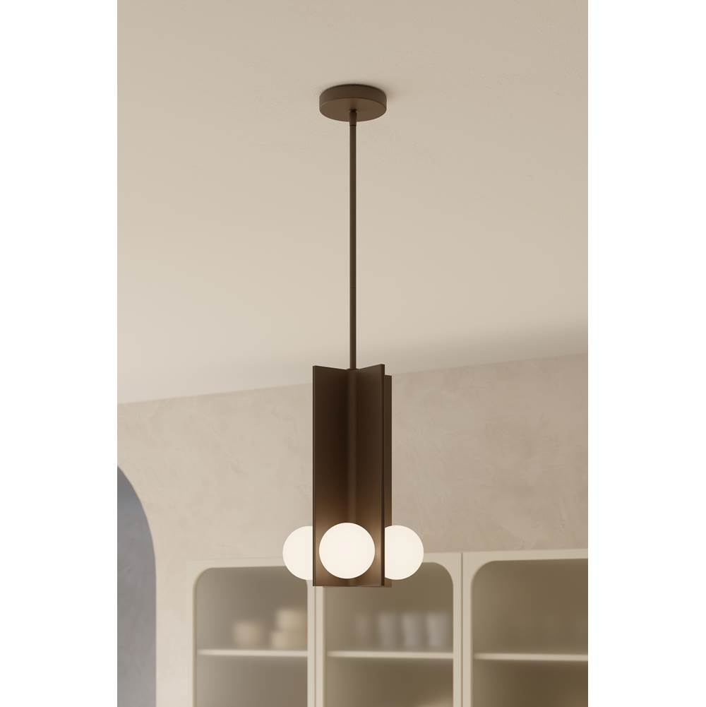 Minka-Lavery 10416-860-L Dark Bronze Vestra 10.5'' Led Pendant Image 3