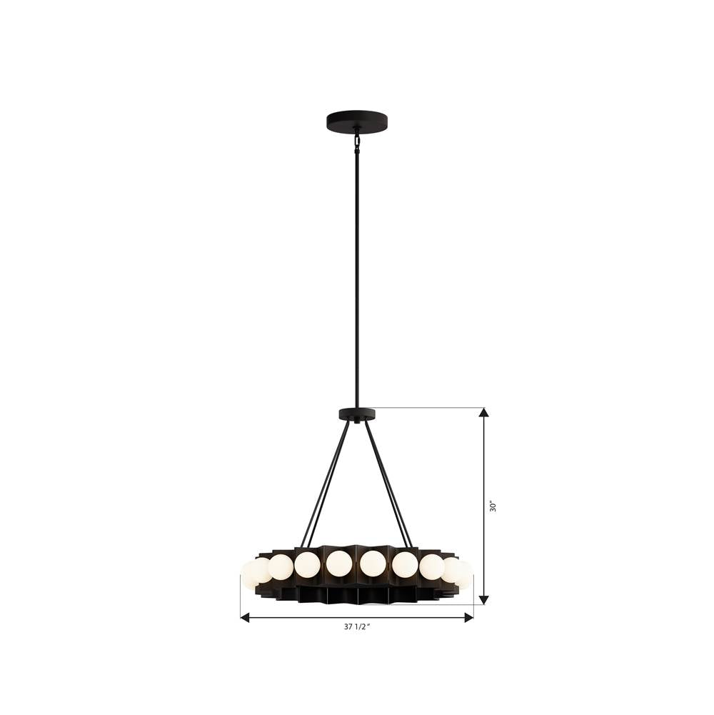 Minka-Lavery 10419-860-L Dark Bronze Vestra 37.5'' Led Pendant Image 2