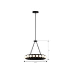 Minka-Lavery 10419-860-L Dark Bronze Vestra 37.5'' Led Pendant Image 2