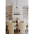 Minka-Lavery 10419-860-L Dark Bronze Vestra 37.5'' Led Pendant Image 4