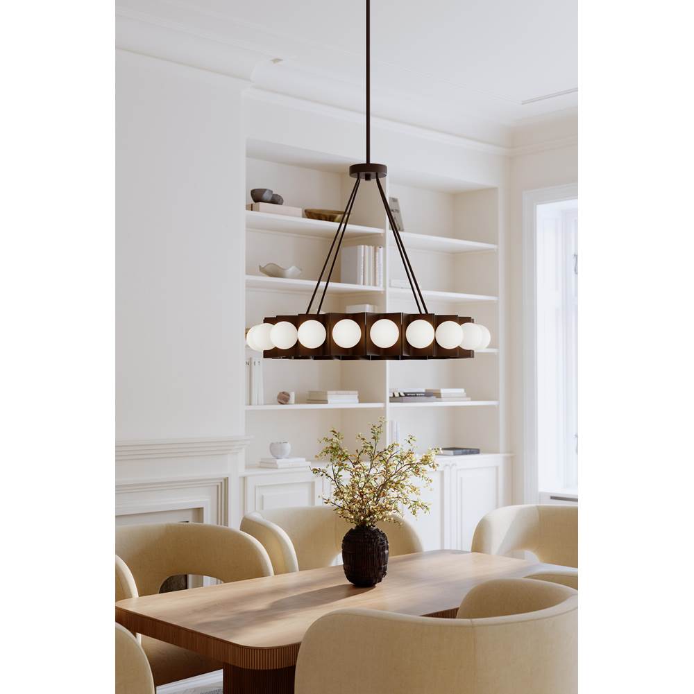 Minka-Lavery 10419-860-L Dark Bronze Vestra 37.5'' Led Pendant Image 3