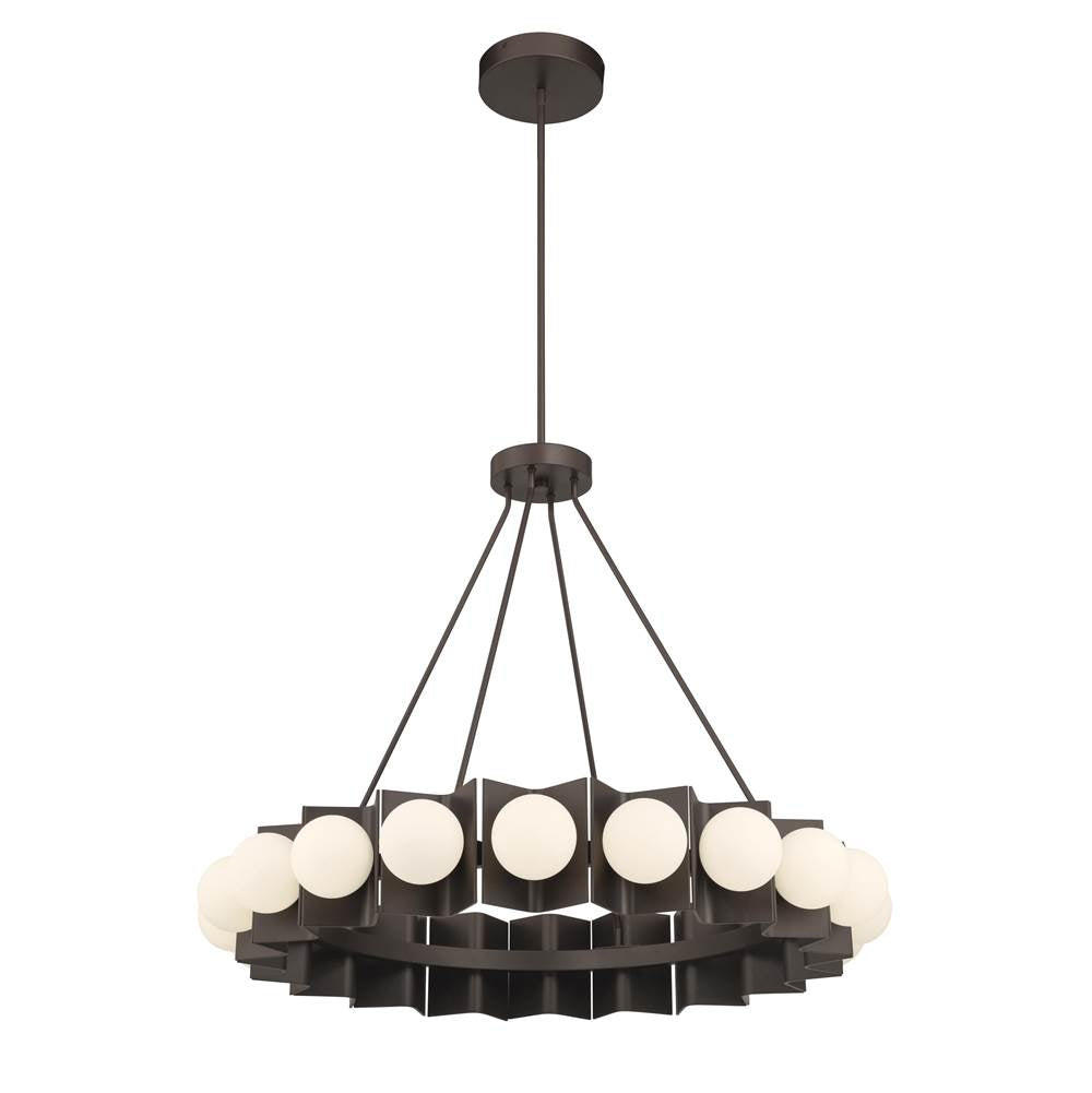 Minka-Lavery 10419-860-L Dark Bronze Vestra 37.5'' Led Pendant Image 1