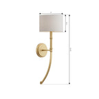 Minka-Lavery 10421-732 Legacy Brass Molvene 23.5'' High 1-light Wall Sconce Image 2