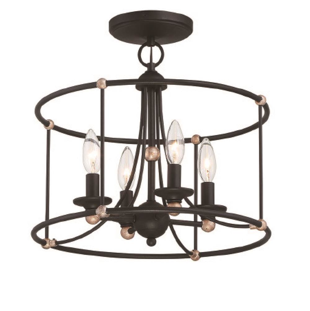 Minka-Lavery Westchester County 4 Light Semi Flush