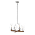 Minka-Lavery Birnamwood 4 Light Convetible Chandelier / Semi Flush