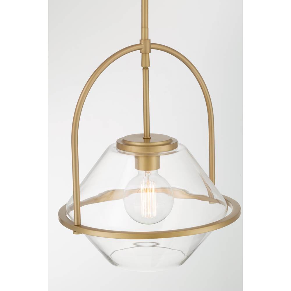 Minka-Lavery 11895-732 Legacy Brass Coralyn 13.25'' 1-light Pendant Image 7