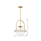 Minka-Lavery 11895-732 Legacy Brass Coralyn 13.25'' 1-light Pendant Image 2