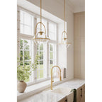 Minka-Lavery 11895-732 Legacy Brass Coralyn 13.25'' 1-light Pendant Image 4