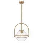 Minka-Lavery 11895-732 Legacy Brass Coralyn 13.25'' 1-light Pendant Image 1