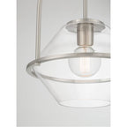 Minka-Lavery 11895-84 Brushed Nickel Coralyn 13.25'' 1-light Pendant Image 6