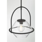 Minka-Lavery 11895-899 Dark Matte Black Coralyn 13.25'' 1-light Pendant Image 7