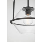 Minka-Lavery 11895-899 Dark Matte Black Coralyn 13.25'' 1-light Pendant Image 6
