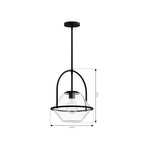 Minka-Lavery 11895-899 Dark Matte Black Coralyn 13.25'' 1-light Pendant Image 2
