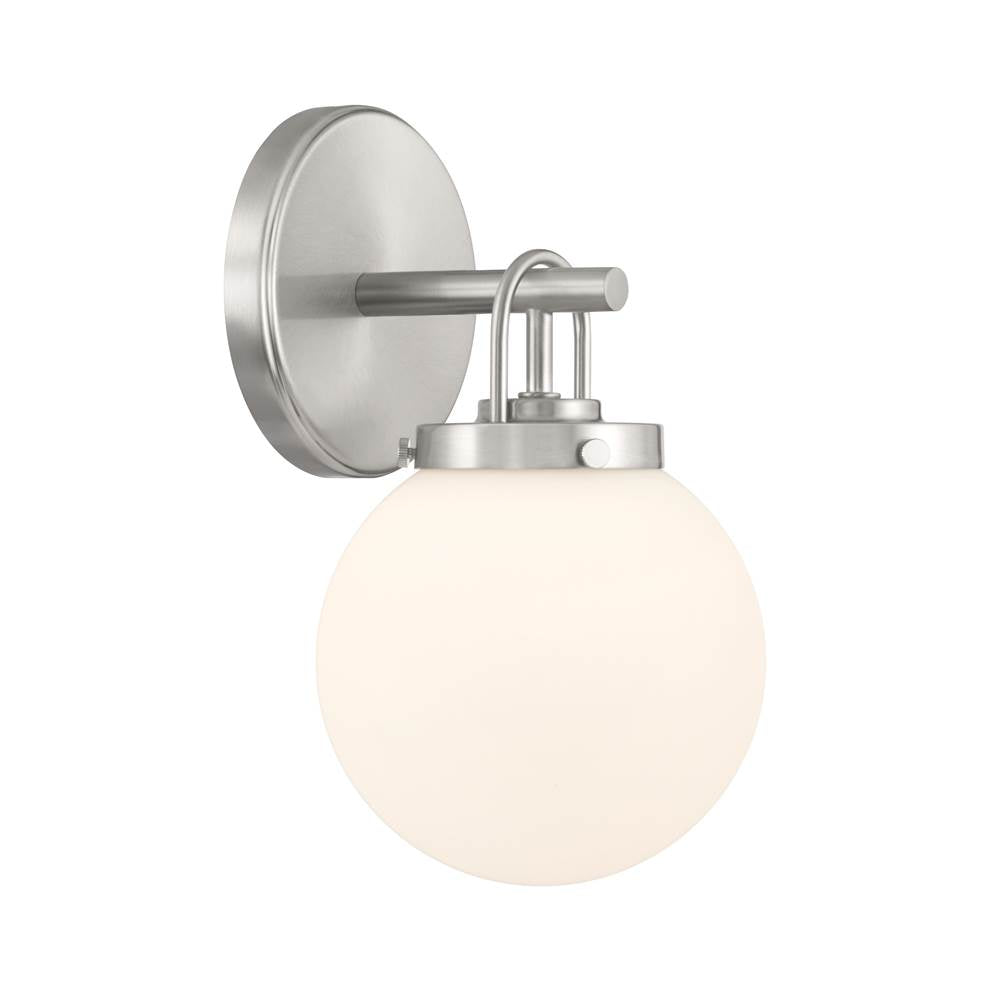 Minka-Lavery 12011-84 Brushed Nickel Ortesa 10.5'' High 1-light Bath Sconce Image 5