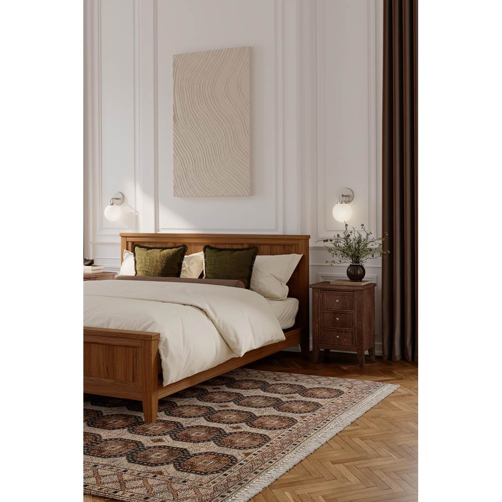 Minka-Lavery 12011-84 Brushed Nickel Ortesa 10.5'' High 1-light Bath Sconce Image 4