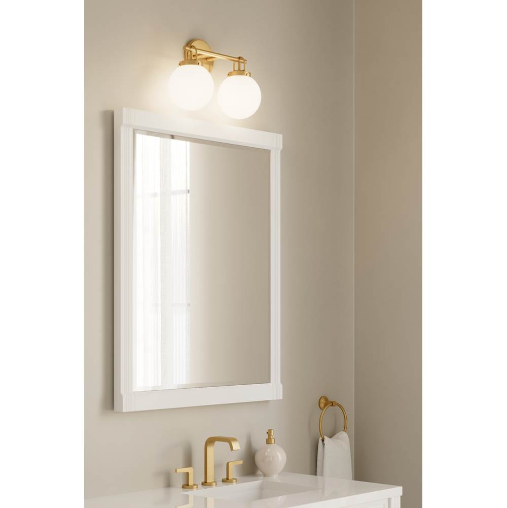 Minka-Lavery 12012-732 Legacy Brass Ortesa 15'' 2-light Vanity Image 3