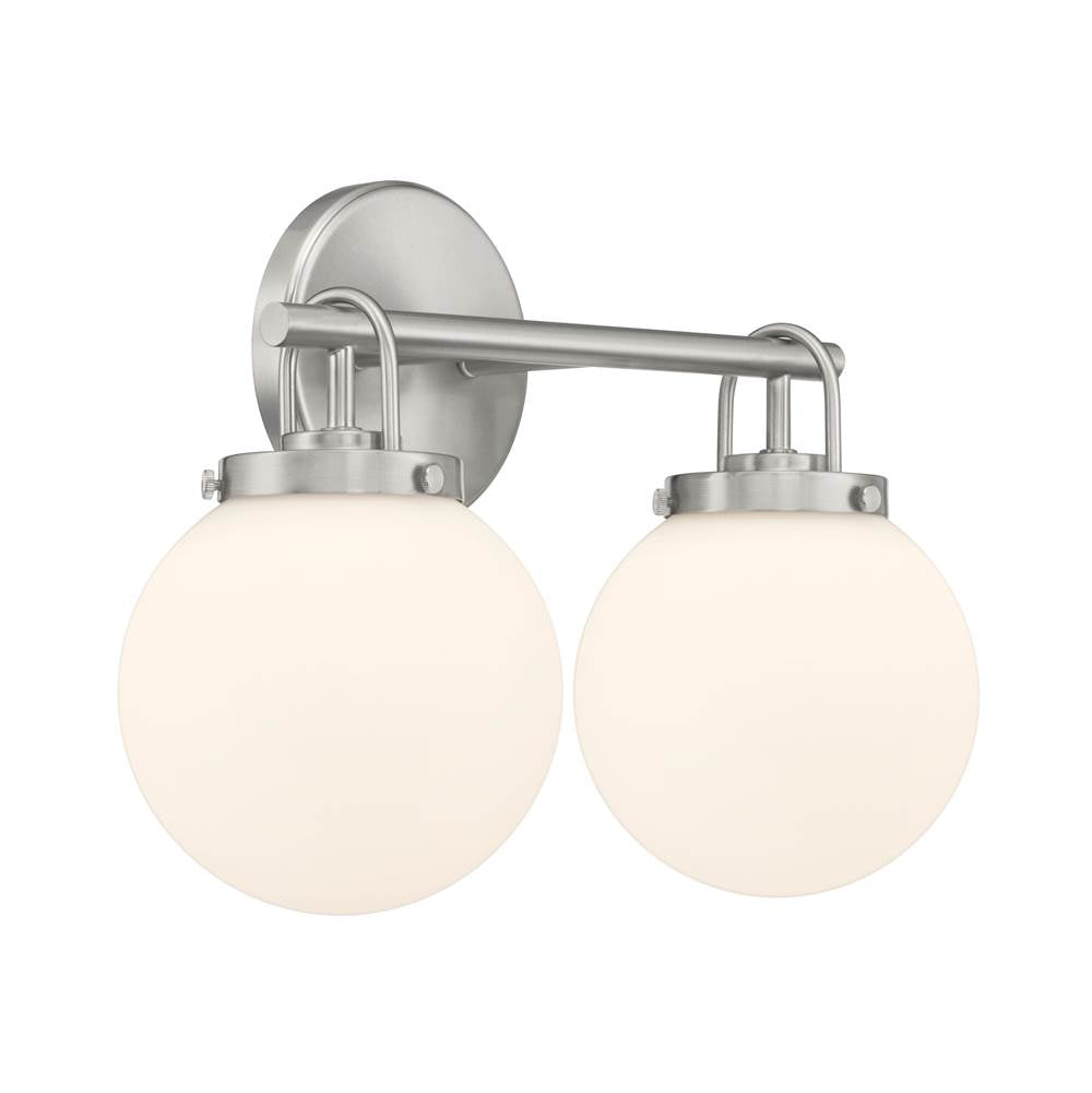 Minka-Lavery 12012-84 Brushed Nickel Ortesa 15'' 2-light Vanity Image 5