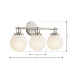 Minka-Lavery 12013-84 Brushed Nickel Ortesa 24'' 3-light Vanity Image 2