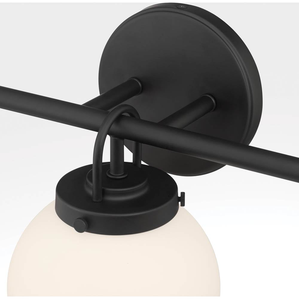 Minka-Lavery 12013-899 Dark Matte Black Ortesa 24'' 3-light Vanity Image 6