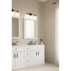 Minka-Lavery 12013-899 Dark Matte Black Ortesa 24'' 3-light Vanity Image 4