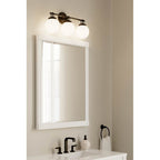 Minka-Lavery 12013-899 Dark Matte Black Ortesa 24'' 3-light Vanity Image 3