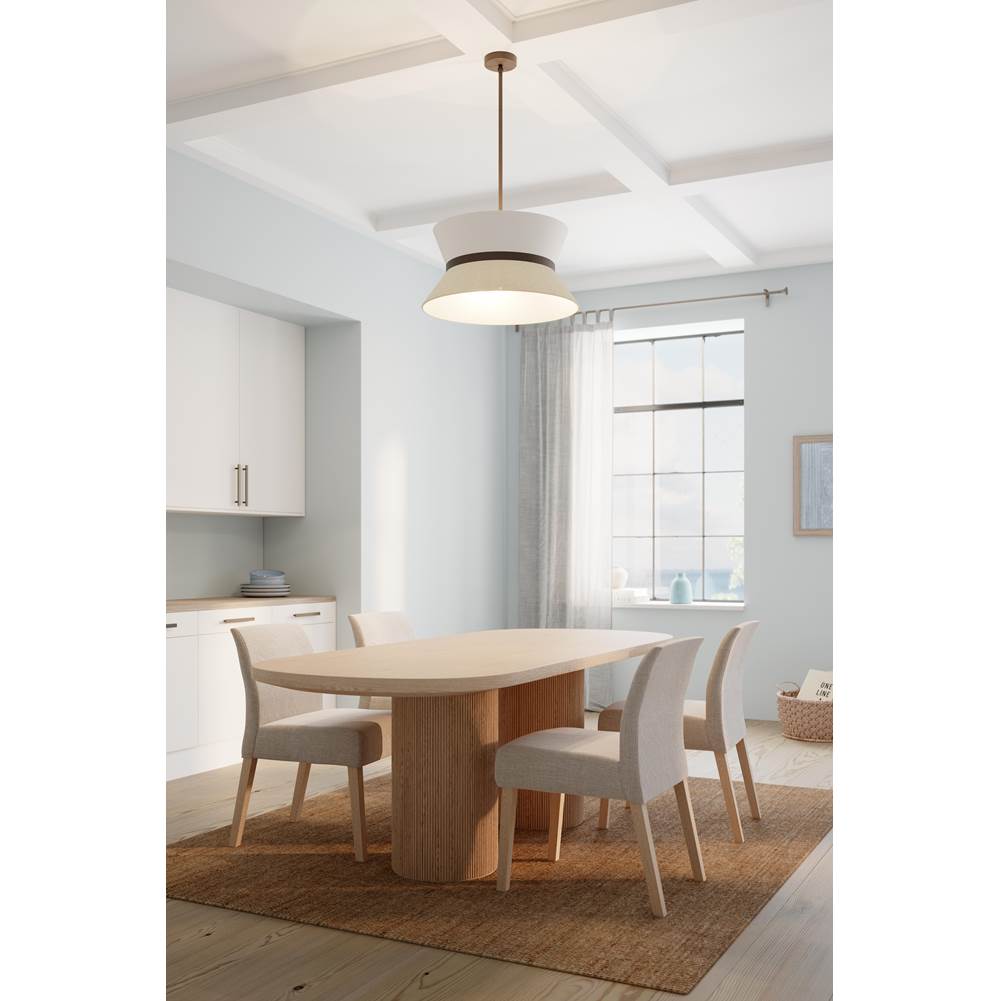 Minka-Lavery 12046-868 Plated Dark Bronze Aurellan 24.25'' 3-light Pendant Image 4